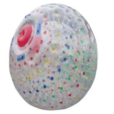 Huitich Inflatable Bumper Ball with Colorful Dots for Outdoor Fun and Play